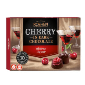 רושן ממתקי שוקולד מריר עם דובדבן בליקר 155 גרם