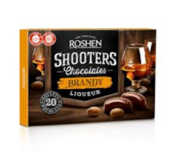 רושן ממתקי שוקולד מריר במילוי בטעם ויסקי