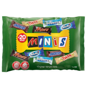 מיניס מיקס חטיפים 400 גרם