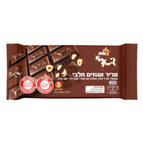 עלית שוקולד מריר אגוזים חלבי 100 גרם