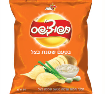 עלית תפוצ'יפס שמנת בצל 50 גרם