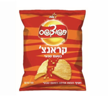 עלית תפוצ'יפס קראנצ' בטעם טבעי 200 גרם