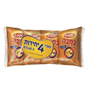 אסם מארז במבה 60 גרם 4 יח