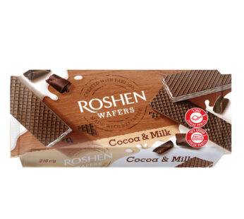 רושן וופל קאקאו וקרם חלב 216 גרם