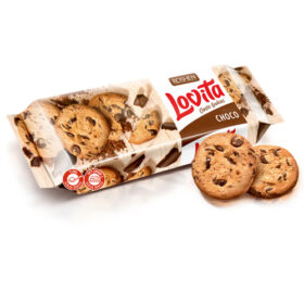 לוביטה עוגיות עם קקאו וחתיכות צמקאו 150 גרם