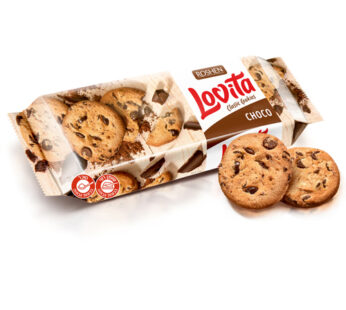 לוביטה עוגיות עם קקאו וחתיכות צמקאו 150 גרם