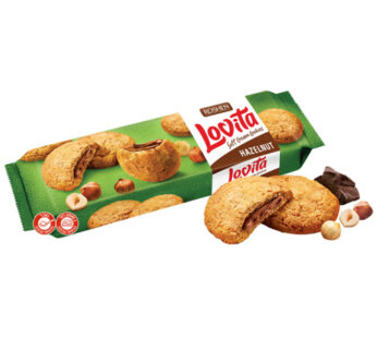 לוביטה עוגיות במילוי קרם אגוזי לוז 127 גרם