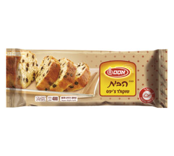 אסם עוגת הבית שוקולד צ'יפס 400 גרם