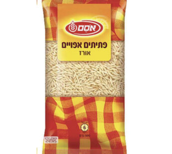אסם פתיתים אפויים אורז 500 גרם
