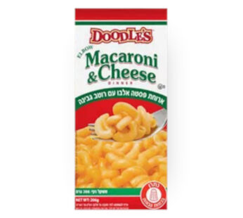 דודלס ארוחת פסטה עם רוטב גבינה מסולסלים 156 גרם