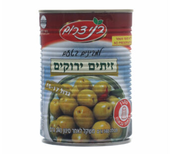 בני דרום זיתים ירוקים 15-17 גדול 560 גרם