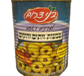 בני דרום טבעות זיתים ירוקים 560 גרם