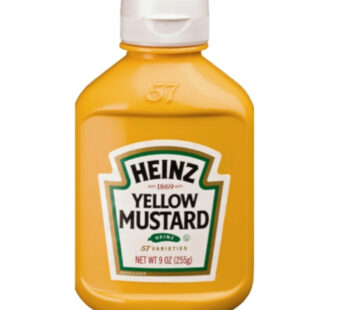 היינץ ממרח חרדל צהוב 255 גרם