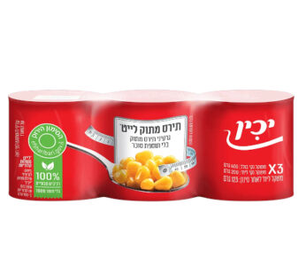 יכין גרעיני תירס מתוק 200 גרם 3 יח