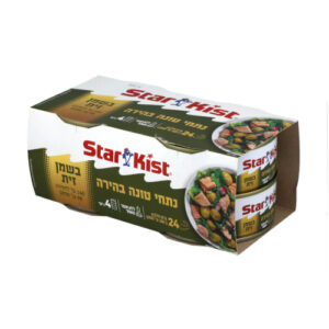 סטאר קיסט נתחי טונה בהירה בשמן זית 140 גרם 4 יח