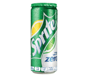 ספרייט זירו פחית סליק 330 מיל