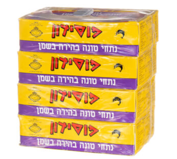 פוסידון נתחי טונה בהירה בשמן 108 גרם 4 יח