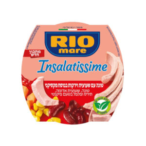 ריו מרה טונה עם שעועית וירקות בנוסח מקסיקני 160 גרם