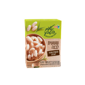 שטראוס טעם הטבע שעועית לבנה 230 גרם