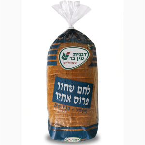 דגנית עין בר לחם שחור פרוס אחיד 750 גרם