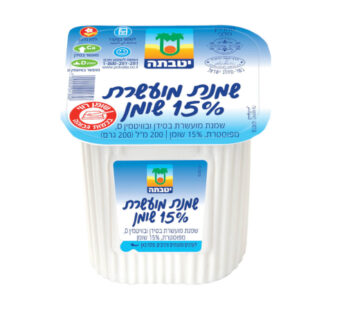 יטבתה שמנת מועשרת 15% 200 מיל