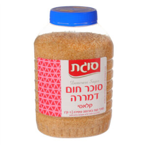 סוגת סוכר חום דמררה צנצנת 1 קילו