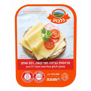 תנובה גלבוע גבינה חצי קשה 22% 200 גרם