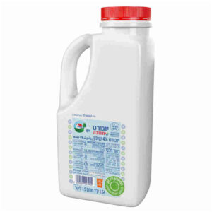 תנובה יוגורט תנובה 4% 1.5 ליטר